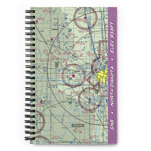 Casselton Robert Miller Regional Airport (5N8) VFR Sectional Notebook