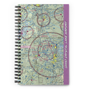 Crystal Lake Airport (5M5) VFR Sectional Notebook