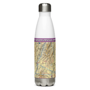 Seven Devils Airport (ID17) VFR Sectional Water Bottle