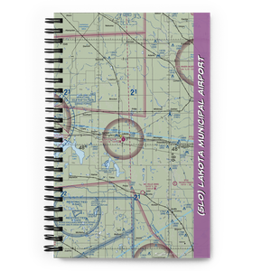 Lakota Municipal Airport (5L0) VFR Sectional Notebook