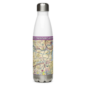 Treeport Airport (ID22) VFR Sectional Water Bottle