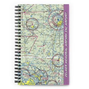 Zelmer Memorial Airpark Inc Airport (5K1) VFR Sectional Notebook