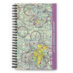 Sheridan Airport (5I4) VFR Sectional Notebook