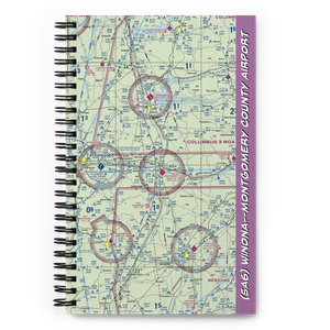 Winona–Montgomery County Airport (5A6) VFR Sectional Notebook