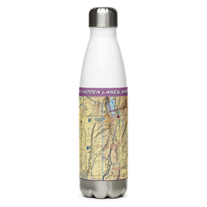 Hidden Lakes Airport (ID44) VFR Sectional Water Bottle