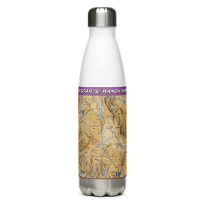 Star 's' Ranch Airport (ID56) VFR Sectional Water Bottle