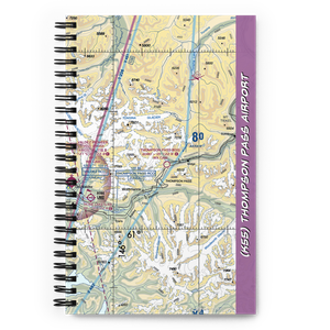 Thompson Pass Airport (K55) VFR Sectional Notebook