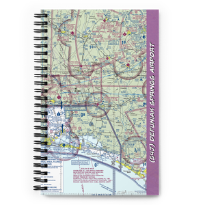 Defuniak Springs Airport (54J) VFR Sectional Notebook