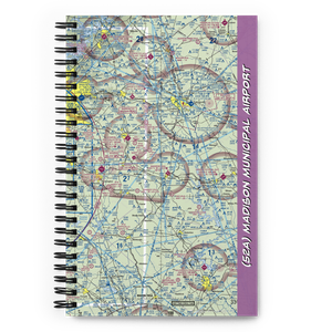 Madison Municipal Airport (52A) VFR Sectional Notebook