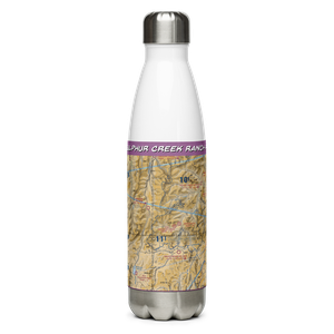 Sulphur Creek Ranch Airport (ID74) VFR Sectional Water Bottle