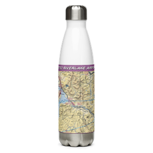 Riverlake Airport (ID75) VFR Sectional Water Bottle