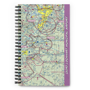 Lockhart Municipal Airport (50R) VFR Sectional Notebook
