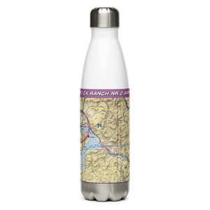 Cx Ranch Nr 2 Airport (ID78) VFR Sectional Water Bottle