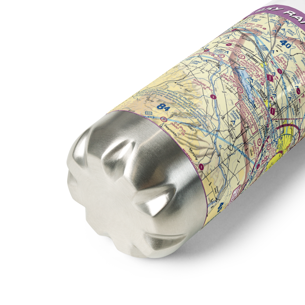 Sky Ranch South Airport (ID79) VFR Sectional Water Bottle 