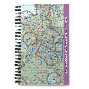 Lakes of the North Airport (4Y4) VFR Sectional Notebook