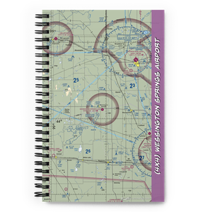 Wessington Springs Airport (4X4) VFR Sectional Notebook