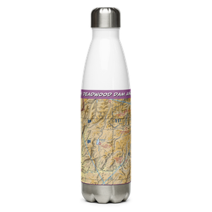 Deadwood Dam Airstrip (ID86) VFR Sectional Water Bottle