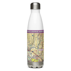 Loomis Airport (ID95) VFR Sectional Water Bottle