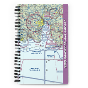 Dauphin Island Airport (4R9) VFR Sectional Notebook