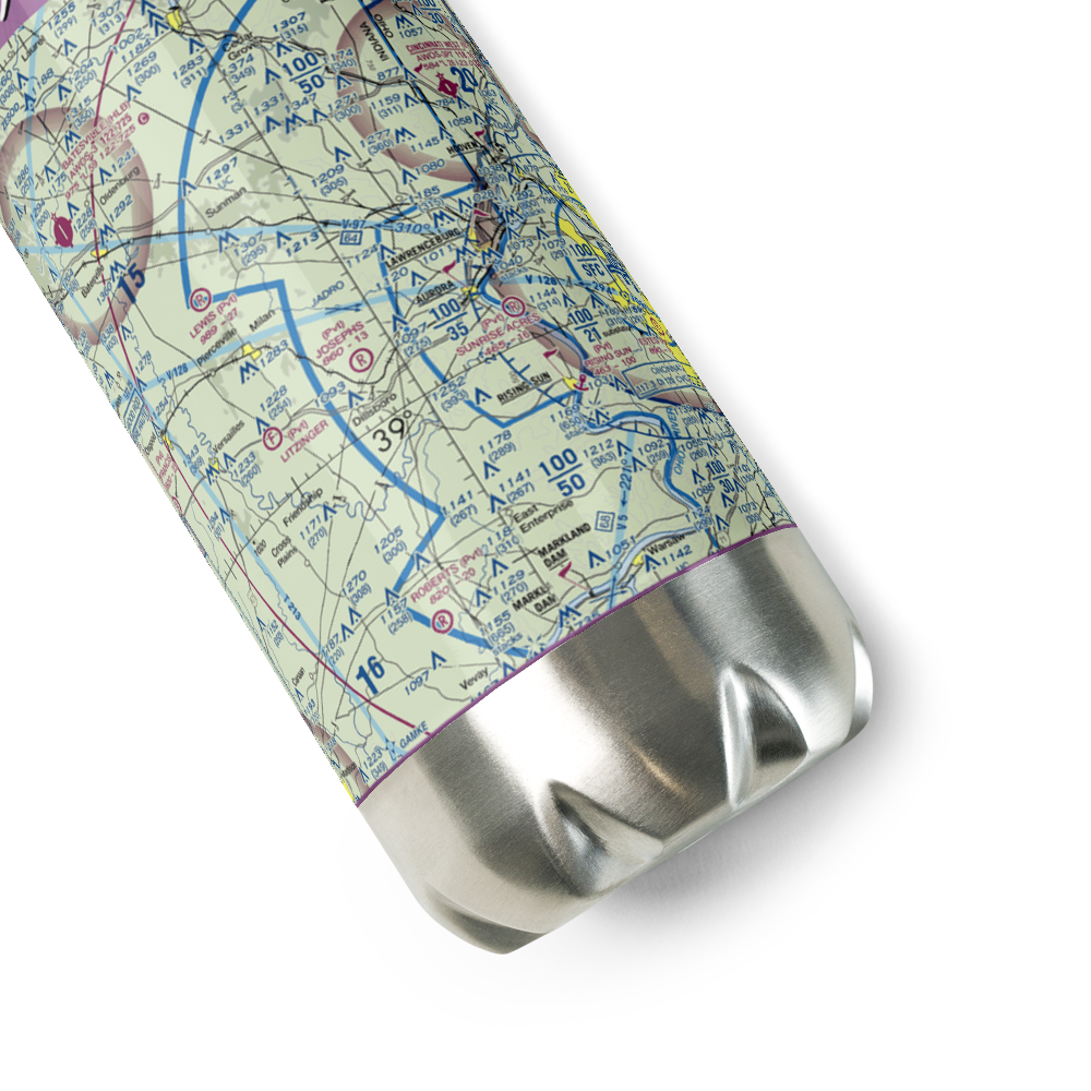 Josephs Field (IG07) VFR Sectional Water Bottle 