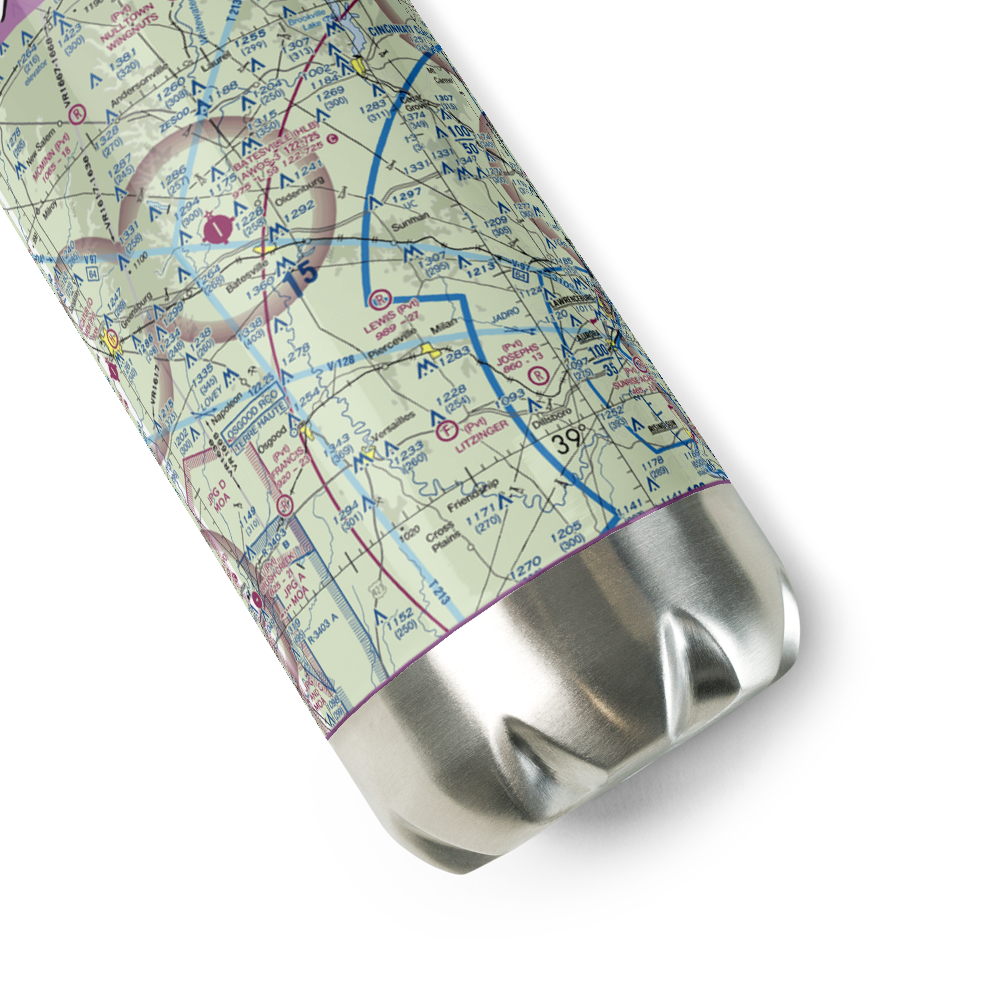 Buell Airport (II03) VFR Sectional Water Bottle 
