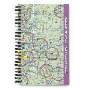 Lexington Municipal Airport (4K3) VFR Sectional Notebook