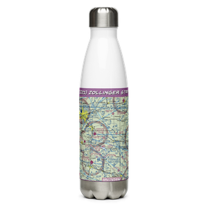 Zollinger Strip (II21) VFR Sectional Water Bottle