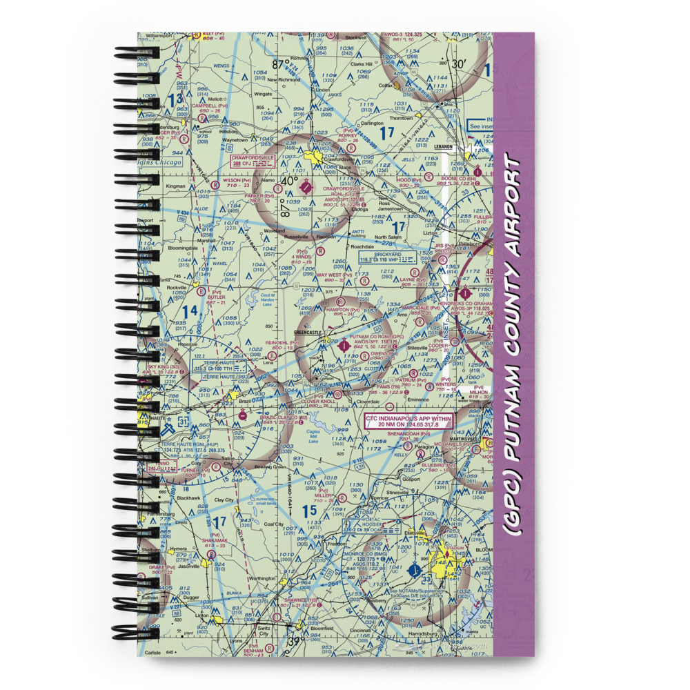 Putnam County Airport (GPC) VFR Sectional Notebook 