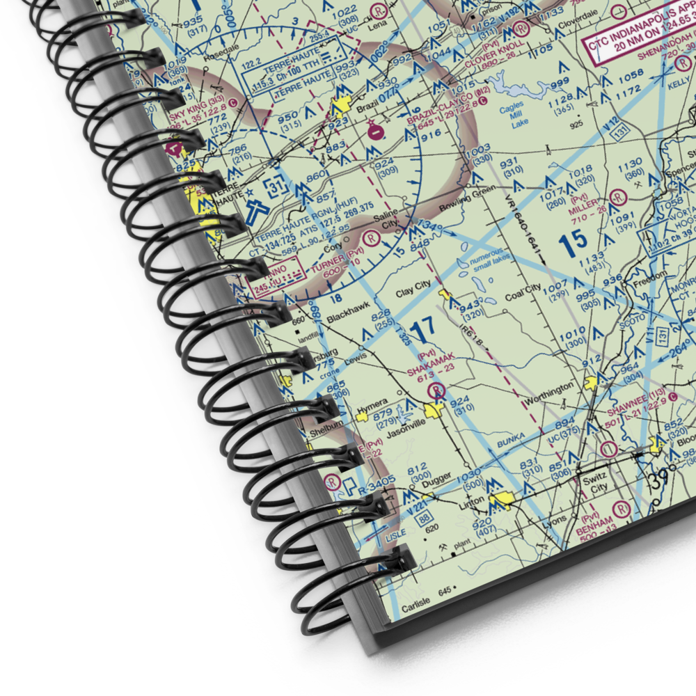 Putnam County Airport (GPC) VFR Sectional Notebook 