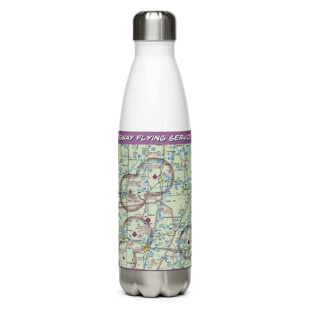 Ridgway Flying Service Airport (II30) VFR Sectional Water Bottle 