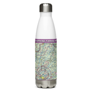Hopkins Farms Airport (II40) VFR Sectional Water Bottle