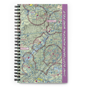 Scottsboro Municipal Word Field (4A6) VFR Sectional Notebook