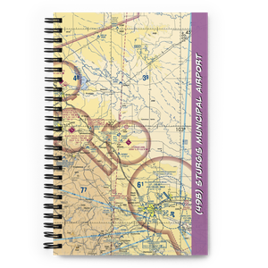 Sturgis Municipal Airport (49B) VFR Sectional Notebook