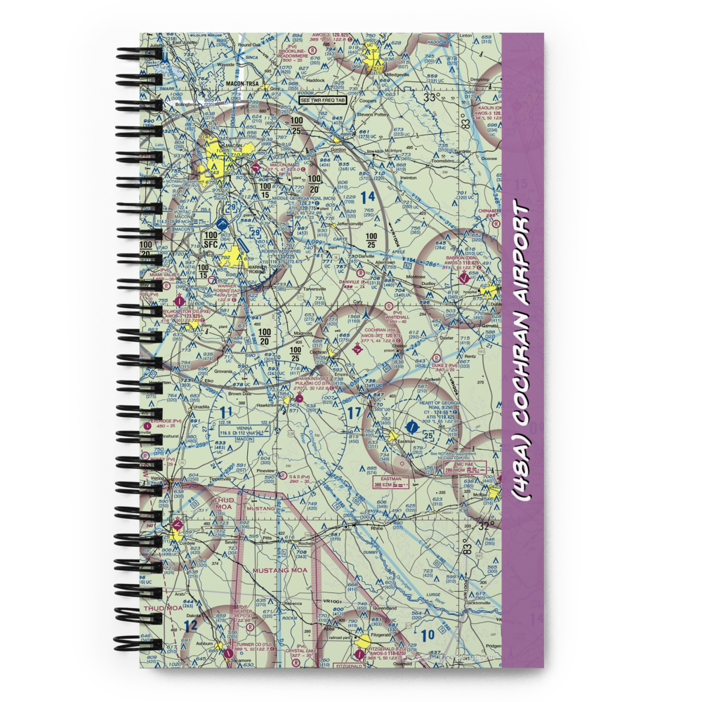 Cochran Airport (48A) VFR Sectional Notebook 