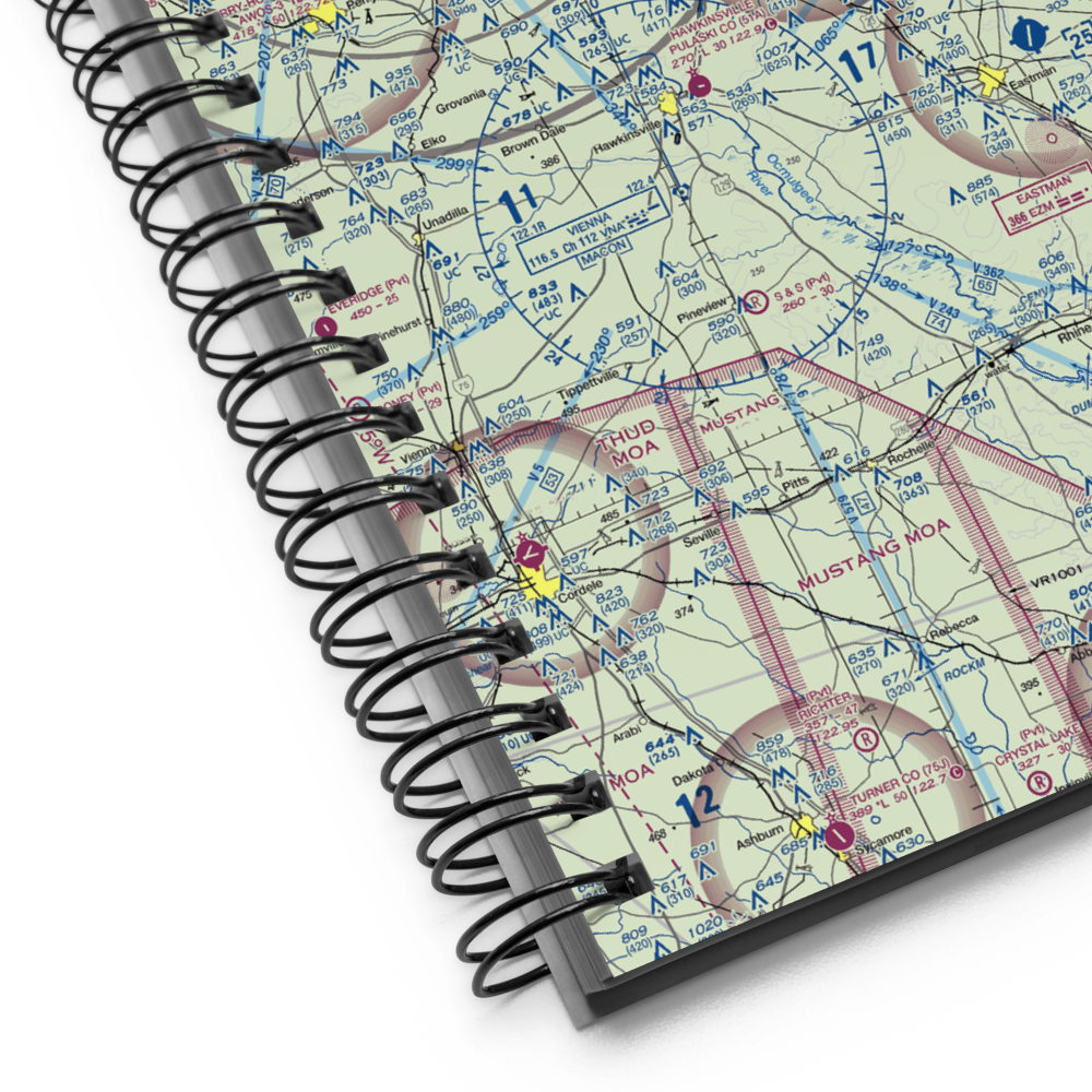 Cochran Airport (48A) VFR Sectional Notebook 