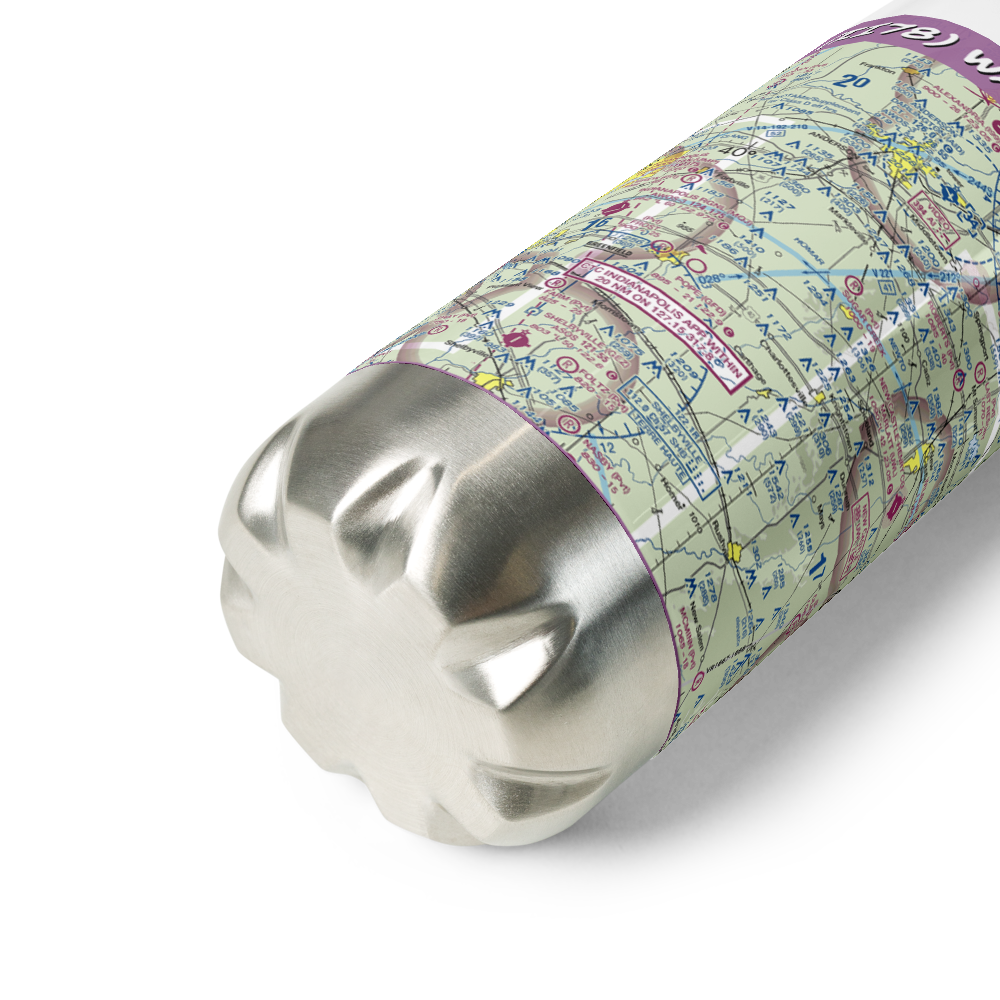 Wallace Field (II78) VFR Sectional Water Bottle 