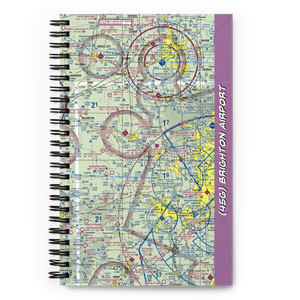 Brighton Airport (45G) VFR Sectional Notebook