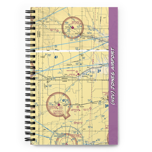 Jones Airport (42V) VFR Sectional Notebook