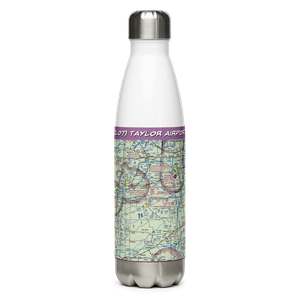 Taylor Airport (IL07) VFR Sectional Water Bottle