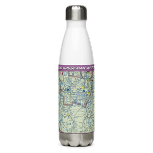 Houseman Airport (IL16) VFR Sectional Water Bottle