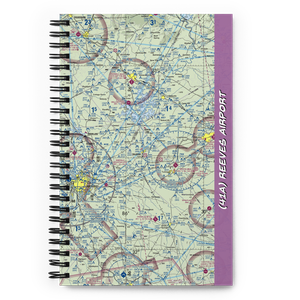 Reeves Airport (41A) VFR Sectional Notebook