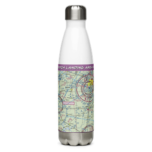 Cooch Landing Area Airport (IL31) VFR Sectional Water Bottle