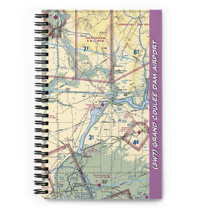 Grand Coulee Dam Airport (3W7) VFR Sectional Notebook