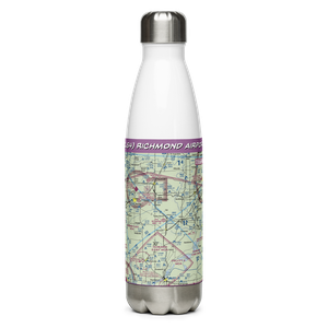 Richmond Airport (IL54) VFR Sectional Water Bottle