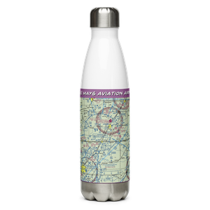 Mays Aviation Airport (IL63) VFR Sectional Water Bottle