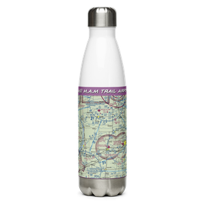 M.A.M Trail Airport (IL65) VFR Sectional Water Bottle