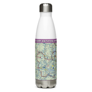 Dury Estates Airport (IL71) VFR Sectional Water Bottle