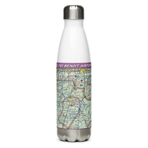 Benoit Airport (IL78) VFR Sectional Water Bottle
