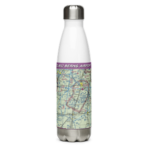 Berns Airport (IL81) VFR Sectional Water Bottle