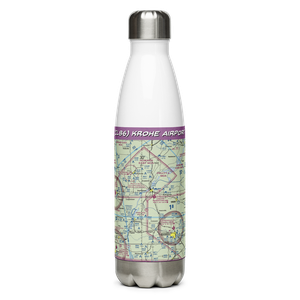 Krohe Airport (IL86) VFR Sectional Water Bottle